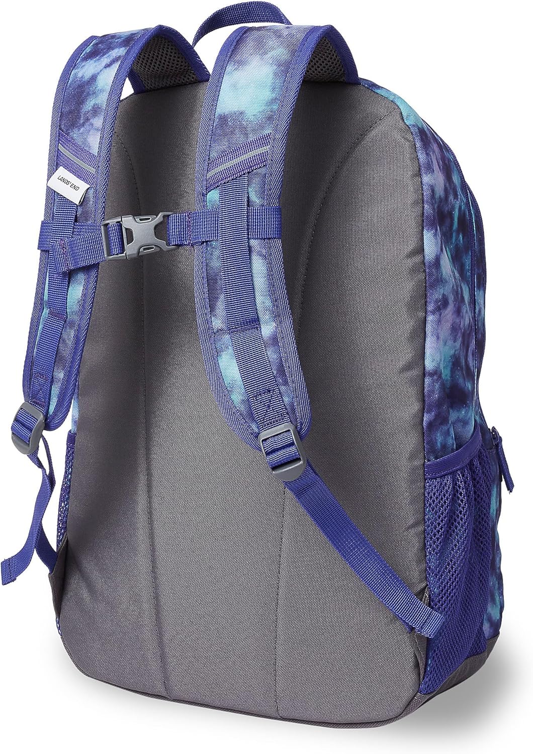 Lands' End Kids' ClassMate Backpack Plum Mystery Galaxy Large