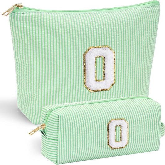 YOOLIFE 2 Pieces Makeup Bags for Women, Mom Birthday Gifts Unique Gifts Makeup Bag Toiletry Bag Makeup Pouch Cosmetic Bag Beauty Bag Cute Makeup Bag Wedding Daughter Friend Gifts for Women Her O