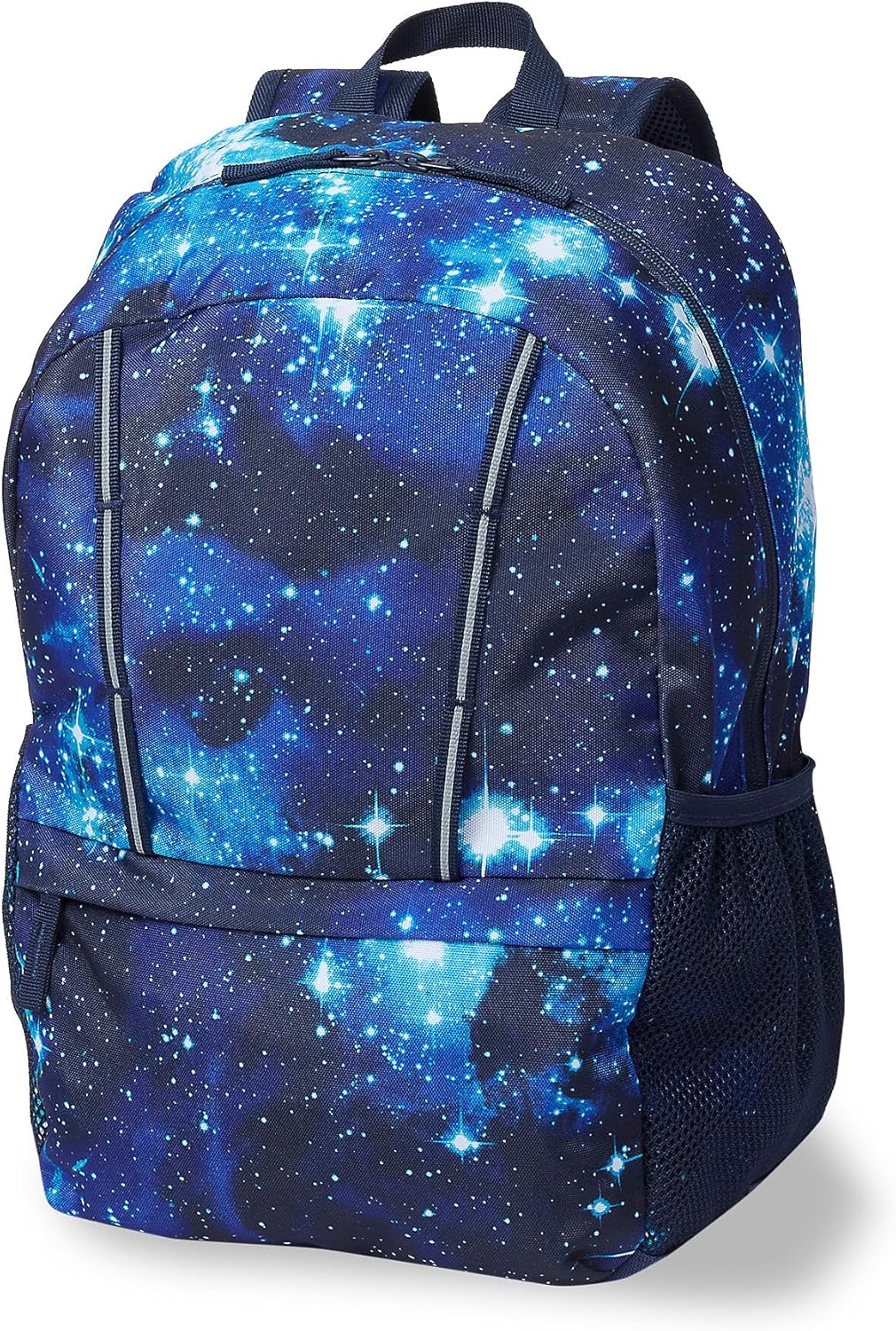 Lands' End Kids' ClassMate Backpack Navy Mystery Galaxy Medium