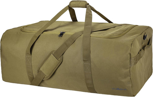 Large Duffle Bag for Travel, 100L Travel Duffel Bags for Men, 900D Polyester Water & Tear Resistant Extra Large Travel Bag Heavy Duty Moving Bags for Sport Camping Gear Holiday Christmas Decor Storage