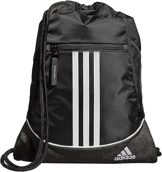adidas Alliance Sackpack – Drawstring Backpack Small Bag for Men and Women