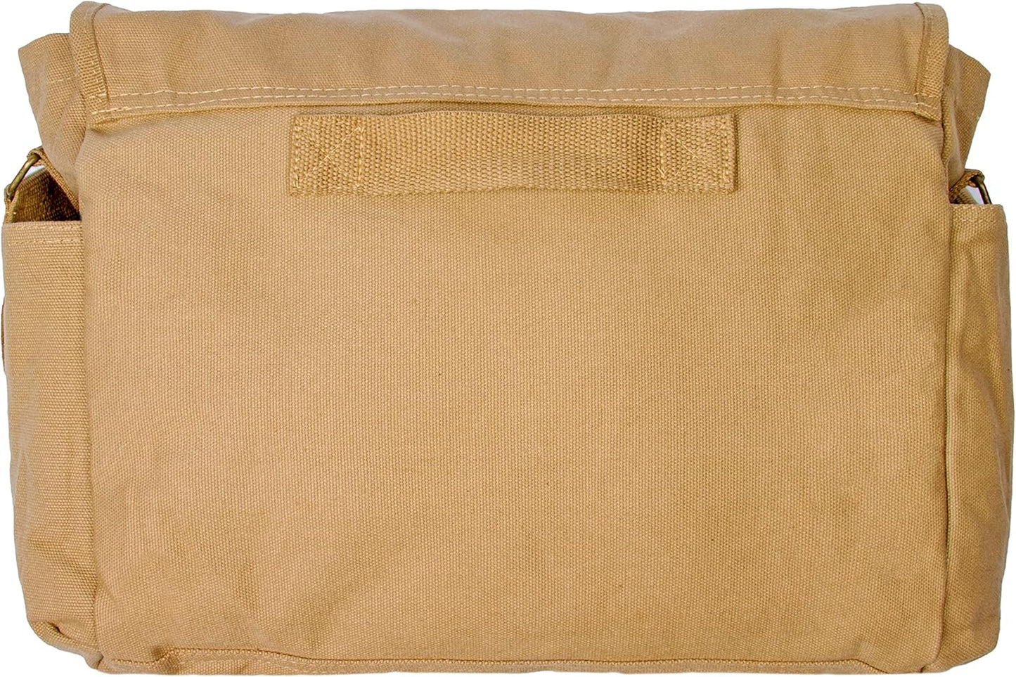 Sweetbriar Classic Vintage Messenger Bag - Original Heavyweight Cotton Canvas Shoulder Bag with Upgraded Features