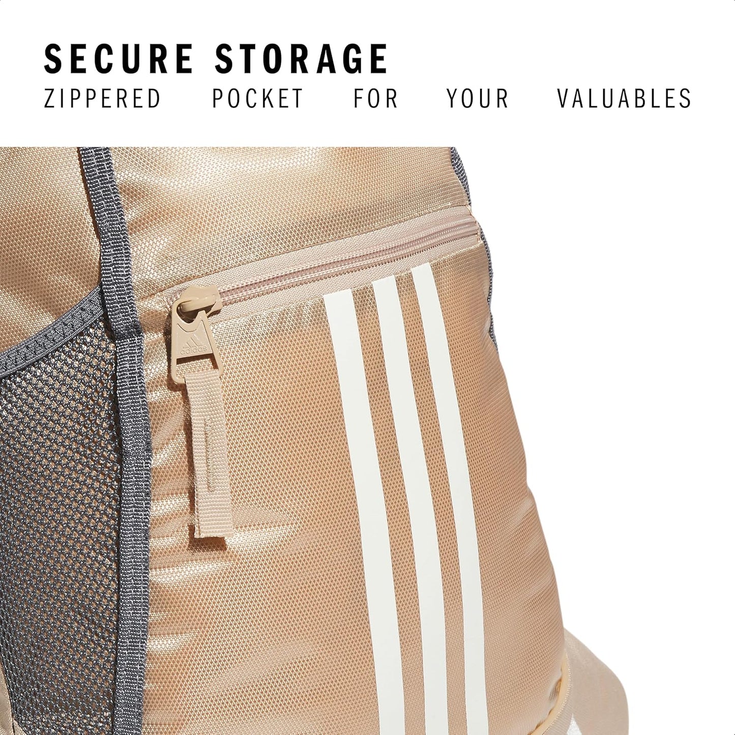 adidas Alliance Sackpack – Drawstring Backpack Small Bag for Men and Women