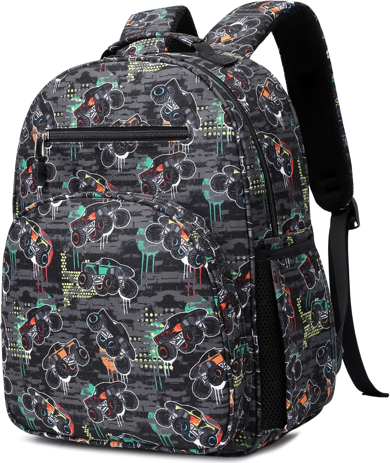 abshoo Cute Lightweight Kids Backpacks for Boys Kindergarten Elementary School Backpack for Boy ages 4-8 (Cars Black)