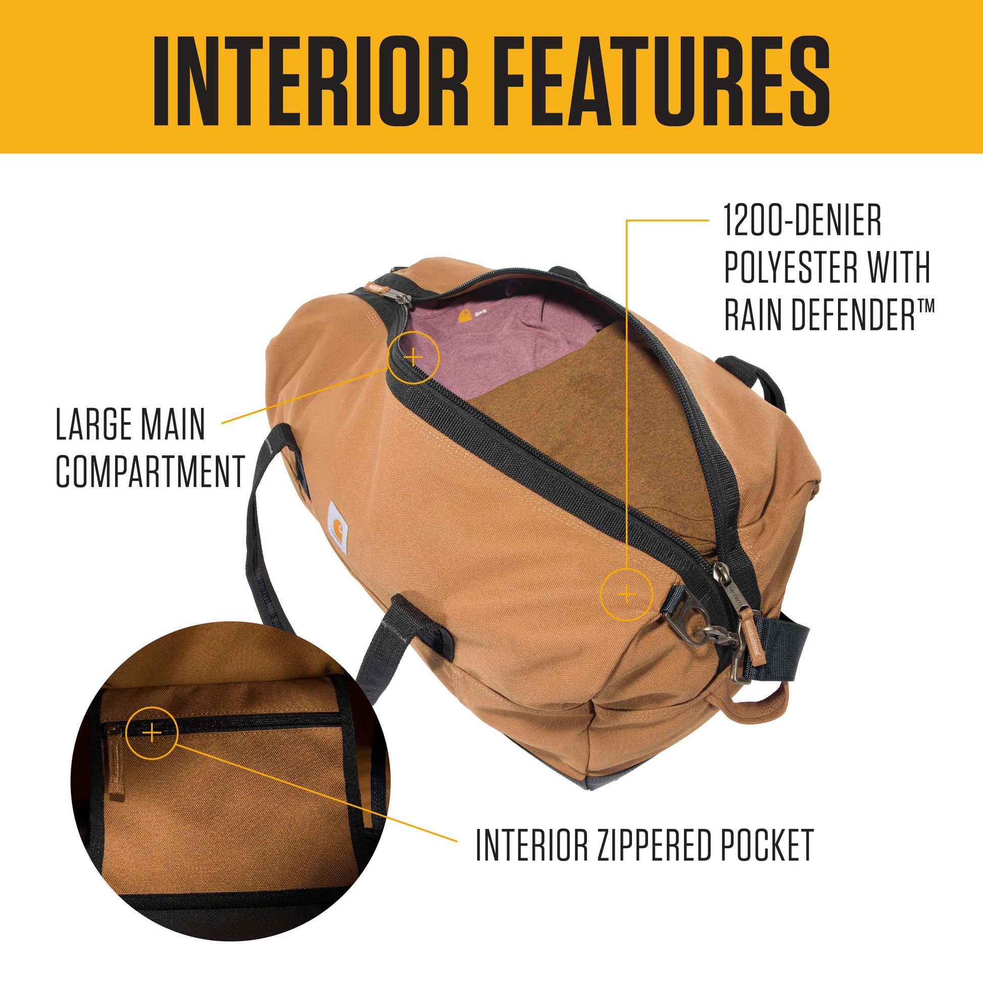 Carhartt Utility 55L Duffel Black