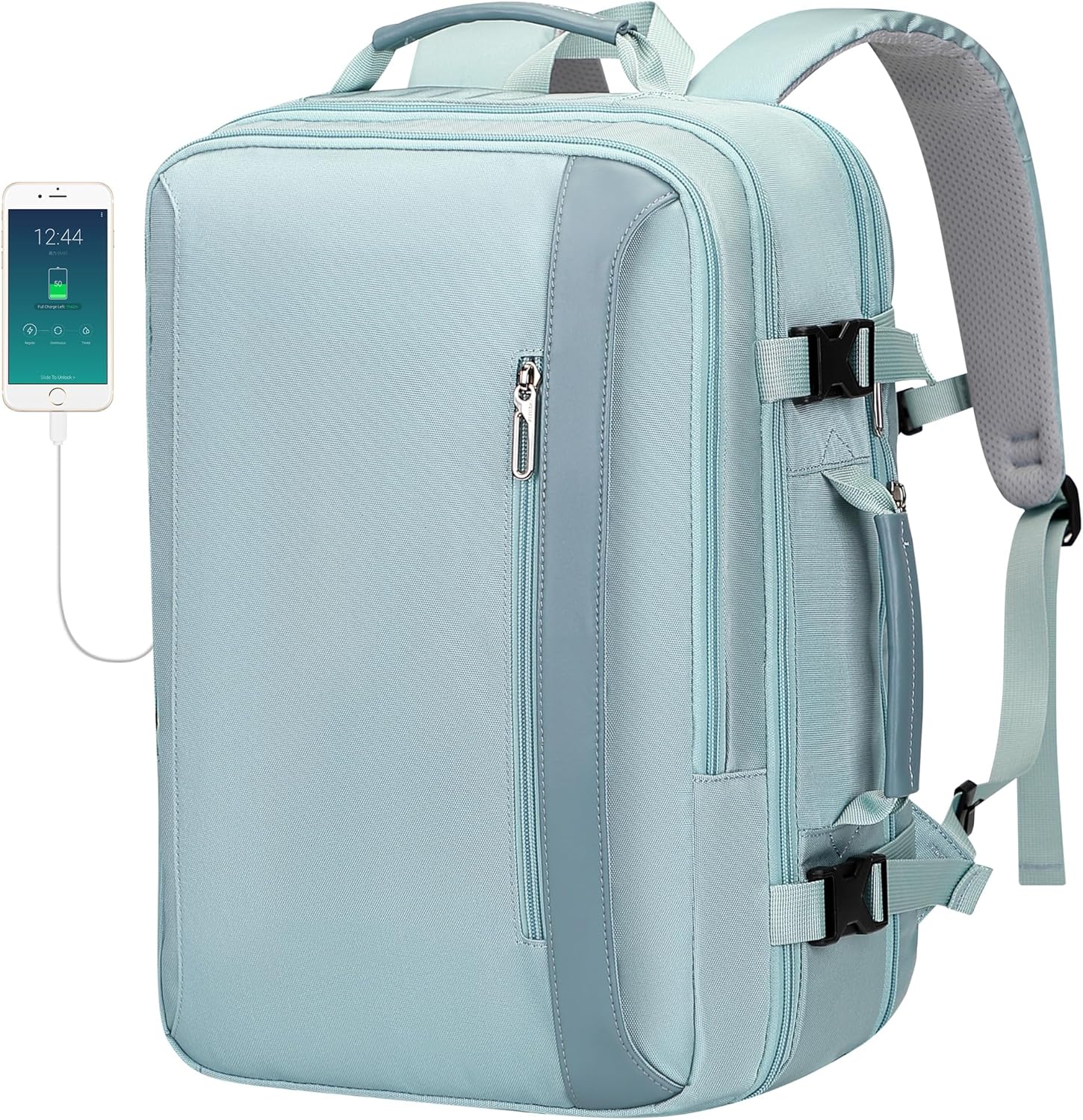 PIJUSHI Travel Backpack for Women Expandable Carry on Luggage Backpack Airline Approved Personal