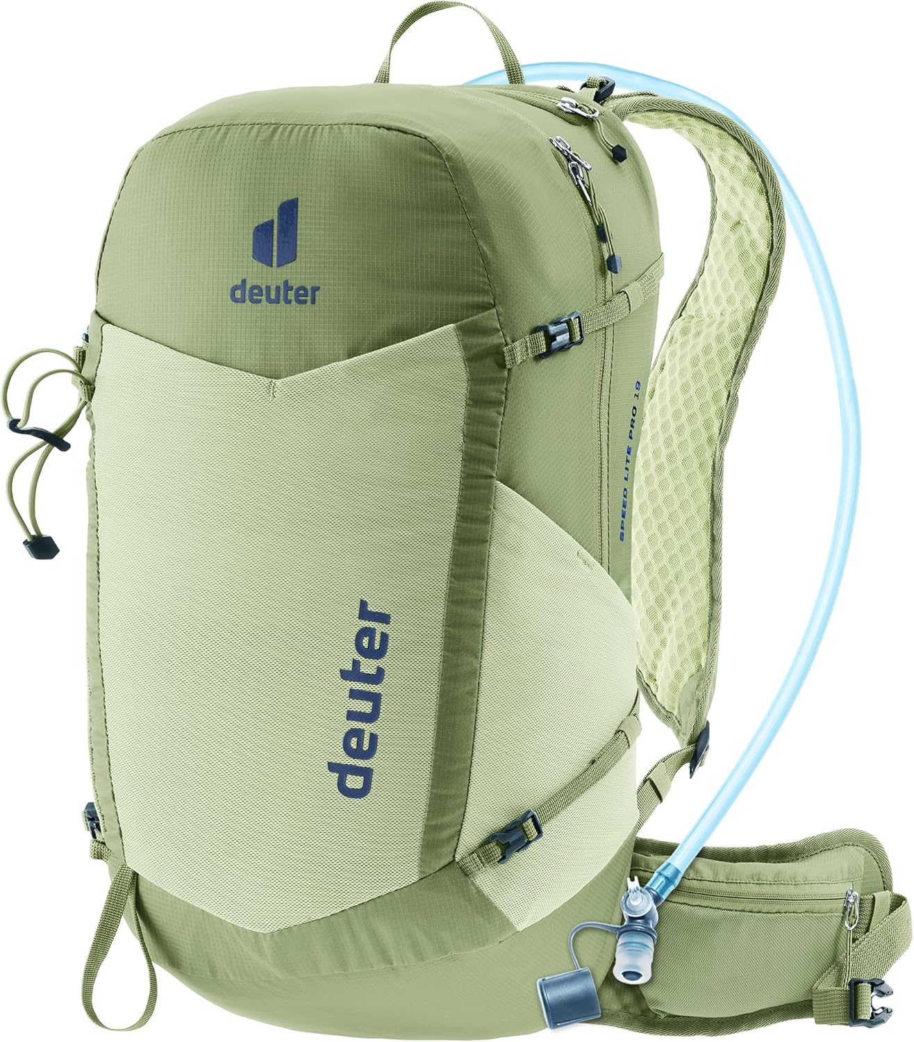 Deuter Unisex Speed Lite Pro 19L Hydro Mountain Hiking Backpack with 2L Hydration Bladder, 19 Liters - Mineral-Grove