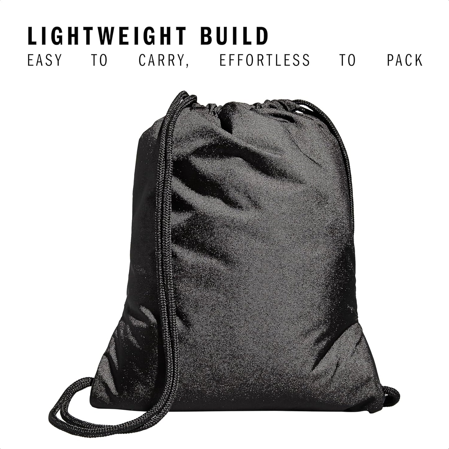 adidas Alliance Sackpack – Drawstring Backpack Small Bag for Men and Women