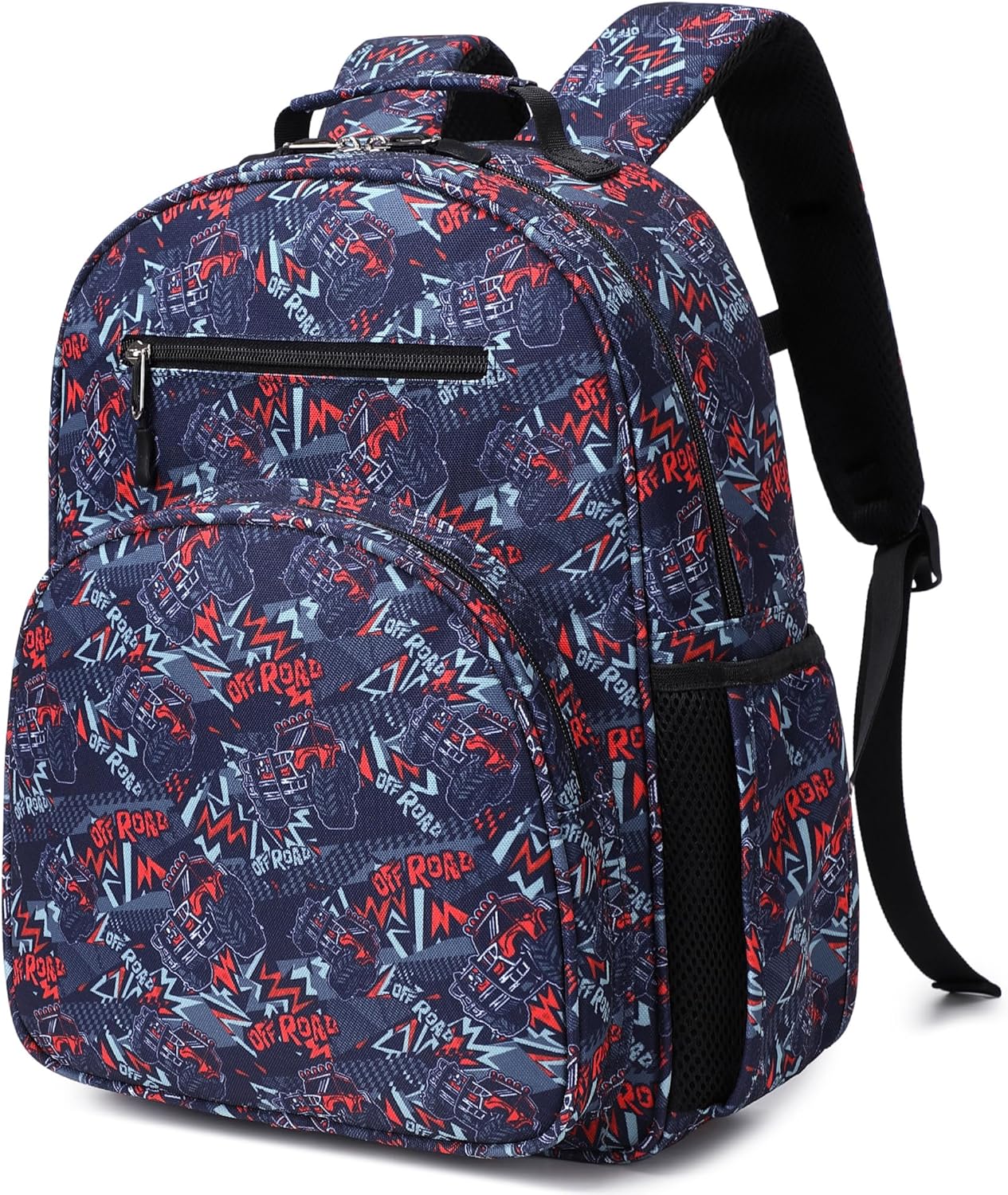 abshoo Cute Lightweight Kids Backpacks for Boys Kindergarten Elementary School Backpack for Boy ages 4-8 (Cars Navy Blue)