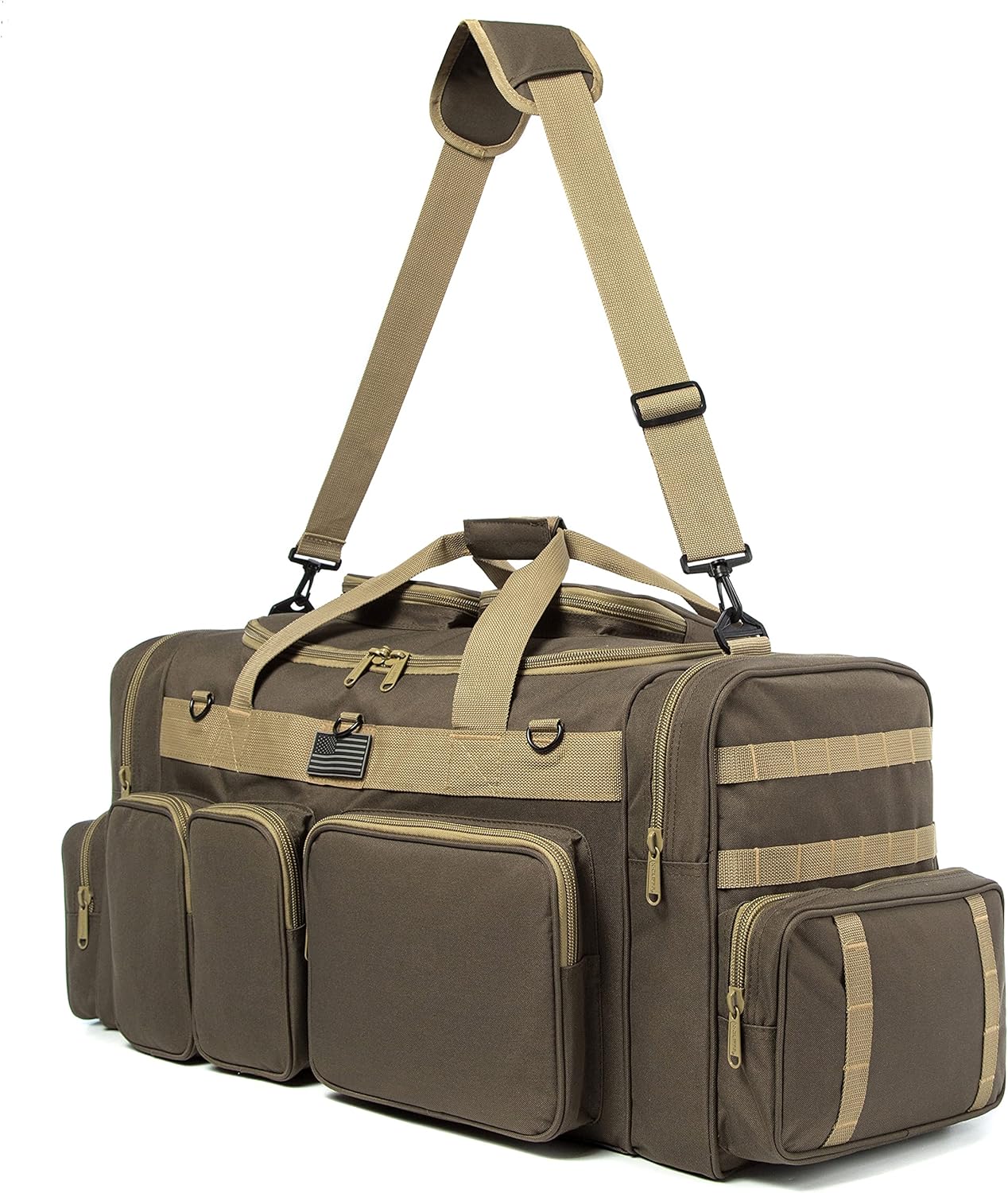 K-Cliffs Tactical Range Duffel Heavy Duty Large Gear Duffle Durable Quality Travel Sports Gym
