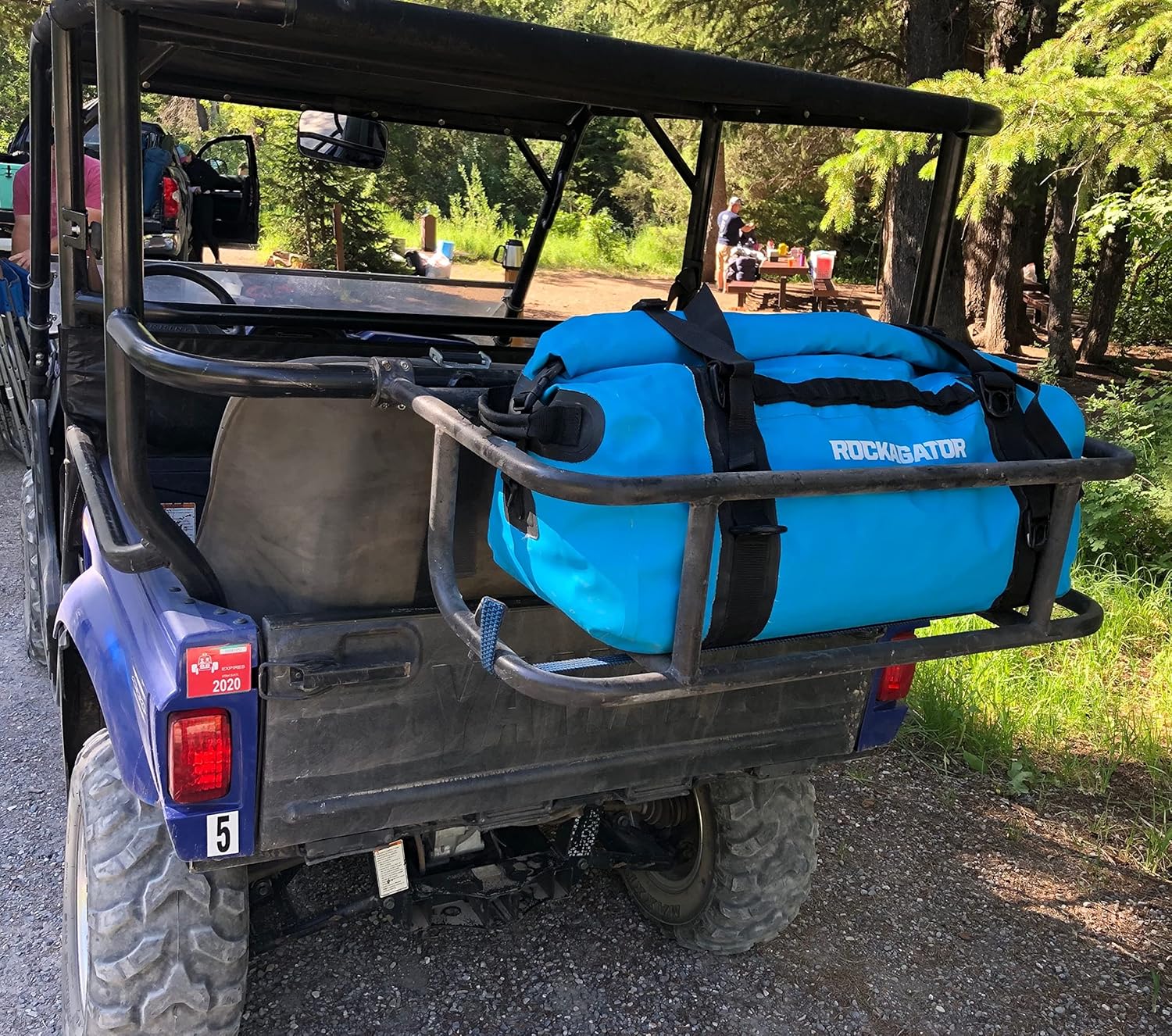 Waterproof Duffle Bag for Travel and Camping with Roll-Top Closure, Durable, All-Weather, and