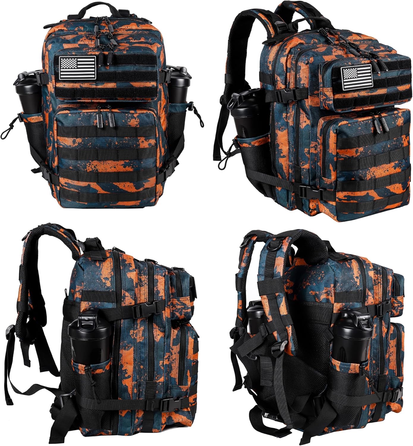 LHI Tactical Military Backpack for Men and Women 25L/35L Army Assault Pack Bag Small Rucksack with
