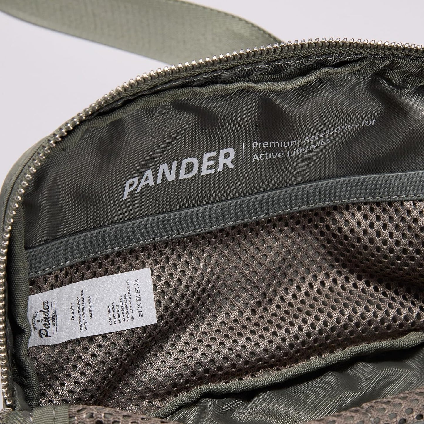 Pander Everywhere Belt Bag for Women, Fashion Waist Packs, Crossbody Bags, Everywhere Belt Bag with Adjustable Strap (Grey Sage).