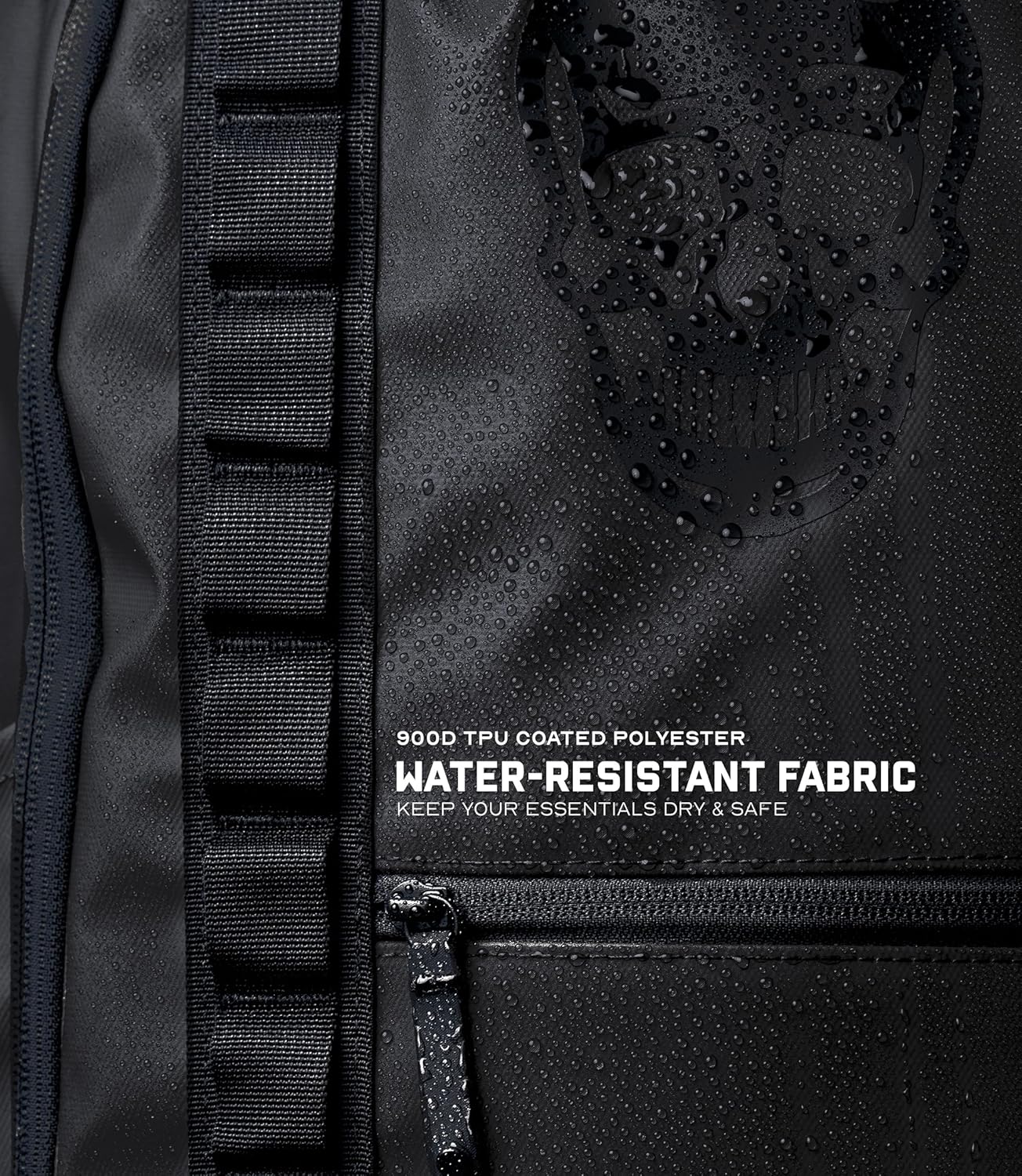Gymreapers Gravestone 21L Backpack Travel Gym Bag Water-Resistant Lightweight Laptop Sleeve Carry
