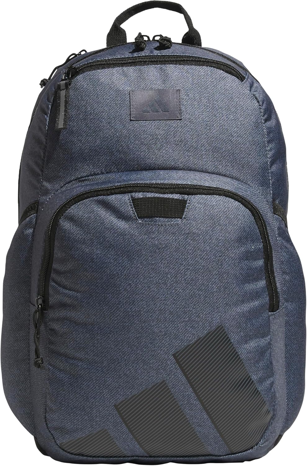 adidas Midway Small Backpack for Women and Men, Durable Laptop Bag, Twill Onix Grey/Black, One Size