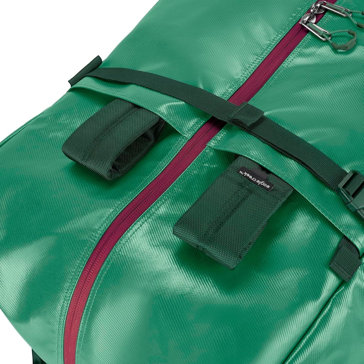Eagle Creek Migrate 130L Wheeled Duffel Bag – Durable, Weather-Resistant Travel Duffel with Smooth Wheels - Multiple Carry Options for Easy Transport - Willow Green