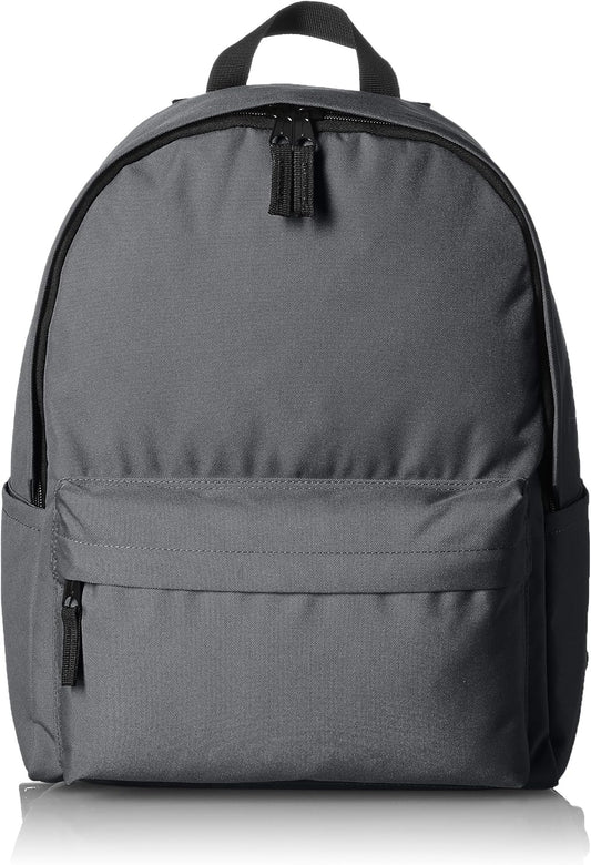 Amazon Basics Classic School Backpack - Grey