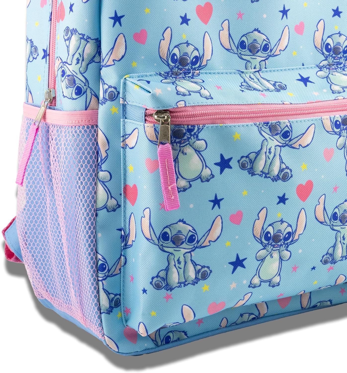 Disney Stitch Backpack for Kids | Stitch Bookbag for Girls, Boys, Unisex | Toddler Travel Bag, Cute Lightweight Bag for School | Ages 3+