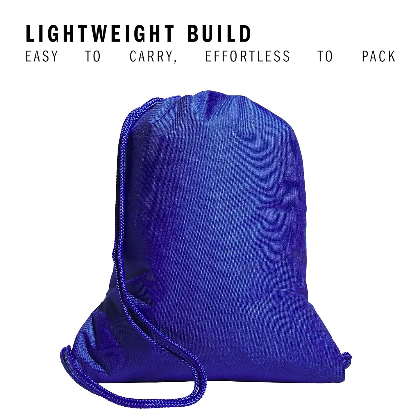 adidas Alliance Sackpack – Drawstring Backpack Small Bag for Men and Women