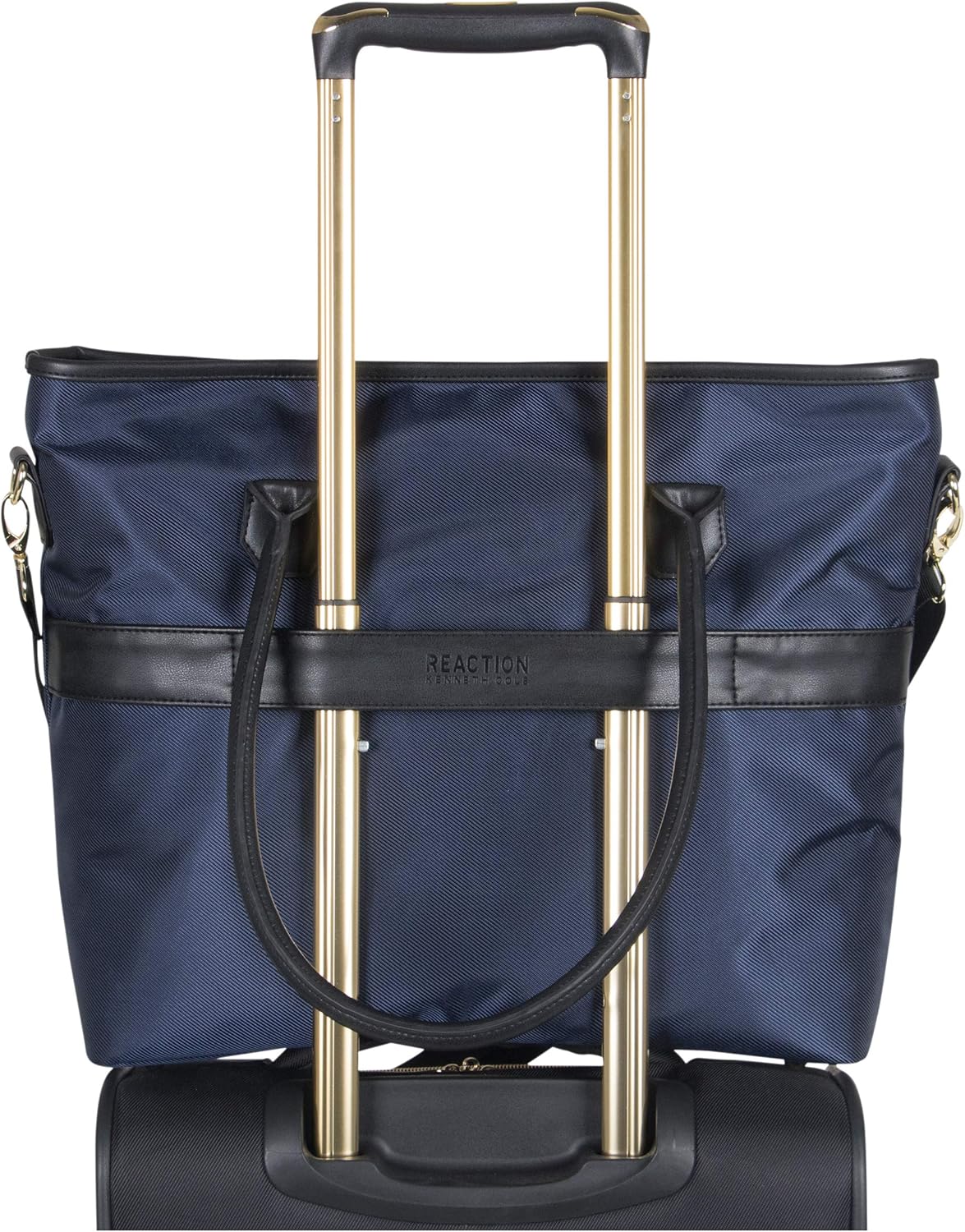 Kenneth Cole REACTION Chelsea Quilted Chevron 15" Laptop & Tablet Business Tote with Removable