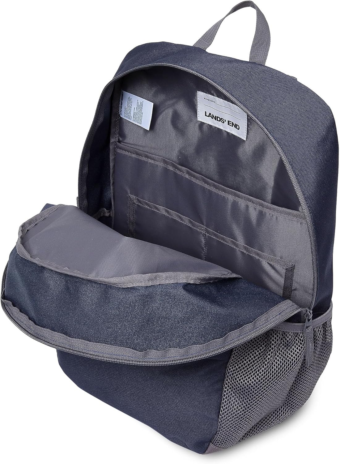 Lands' End Kids' ClassMate Backpack Neon Camo Medium
