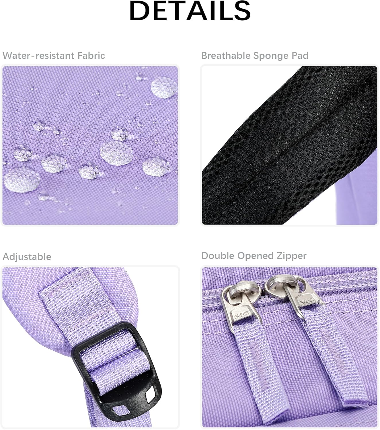 abshoo Classical Basic Travel Backpack For School Water Resistant Bookbag