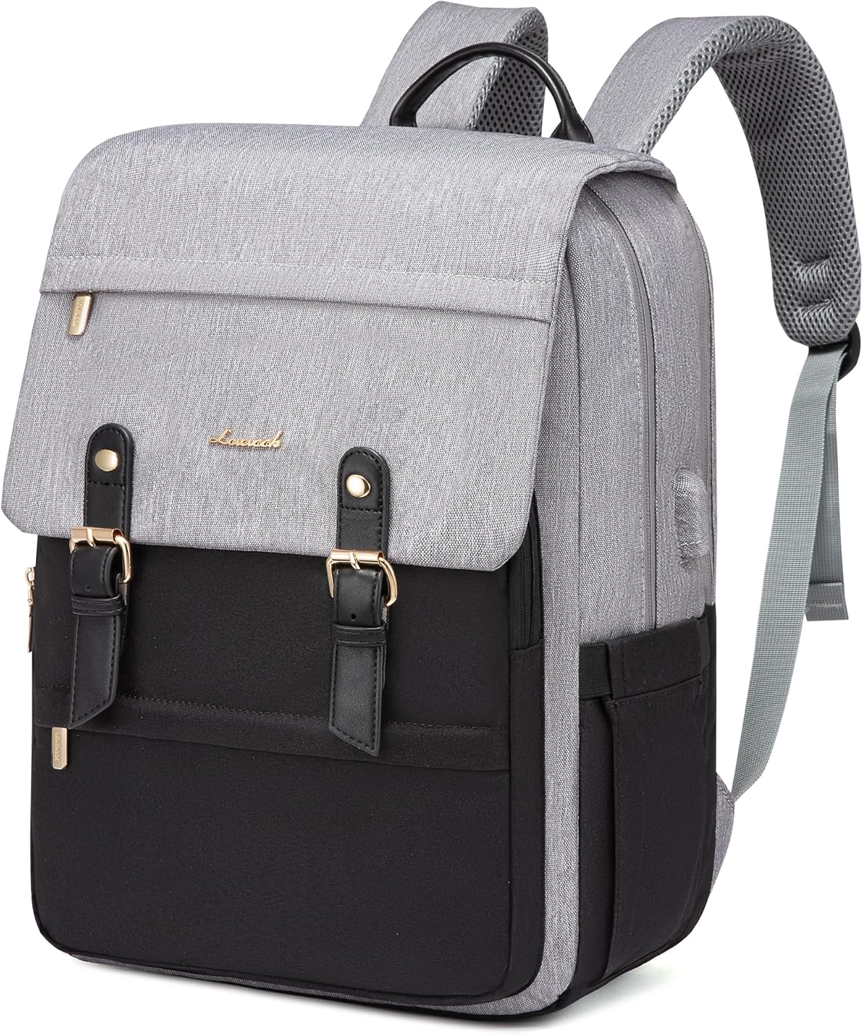 LOVEVOOK Travel Laptop Backpack Purse for Women Fashion Vintage Computer Backpack 15.6 Inch Large Teacher Nurse Backpack Casual Daypack for Business Work College