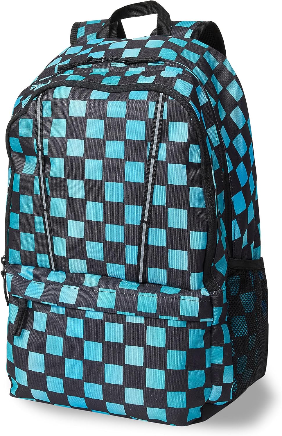 Lands' End Kids' ClassMate Backpack Tundra Ombre Check Large