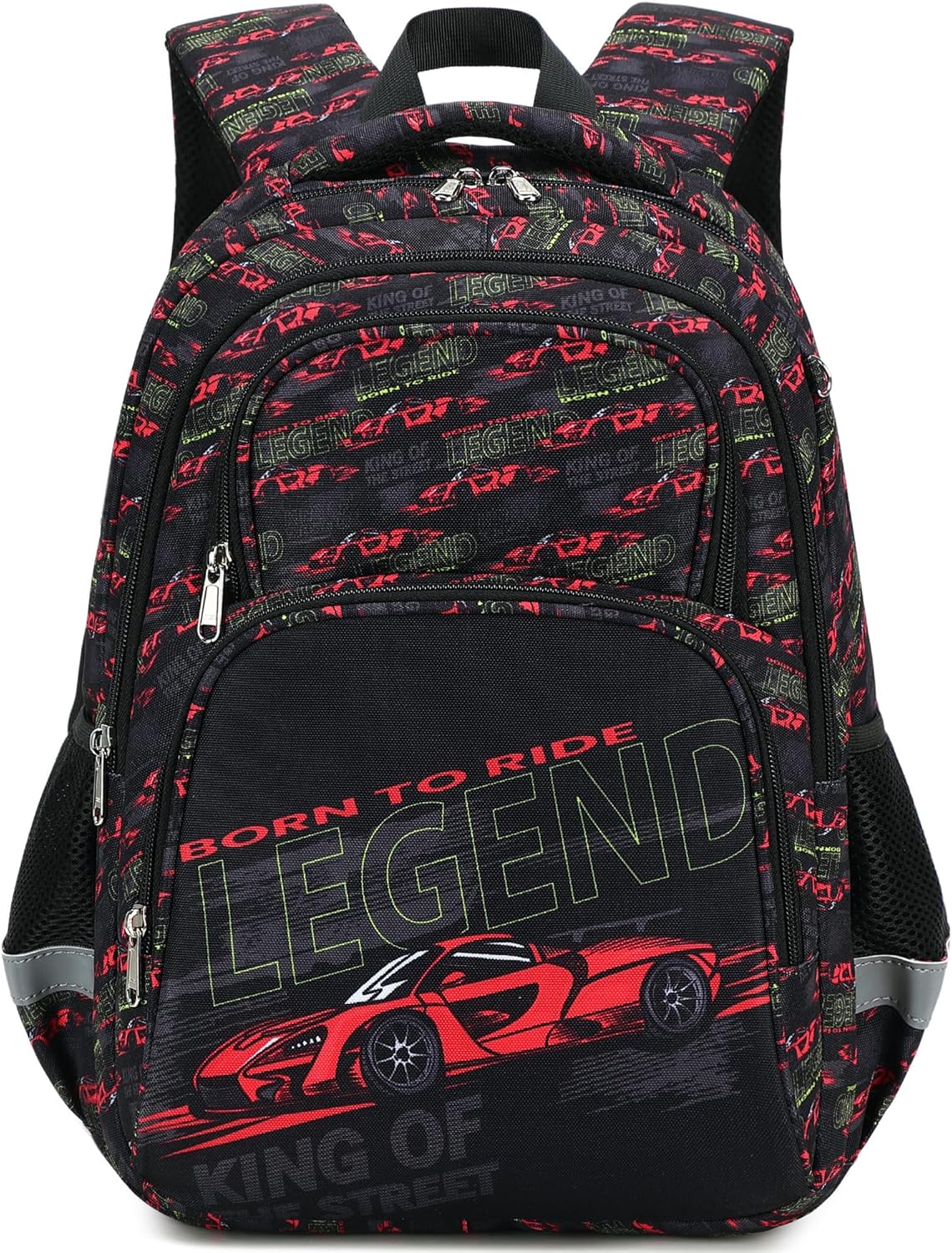 abshoo Cute Car School Backpack For Boys Elementary Kindergarten Kids School Bag (Car Black)