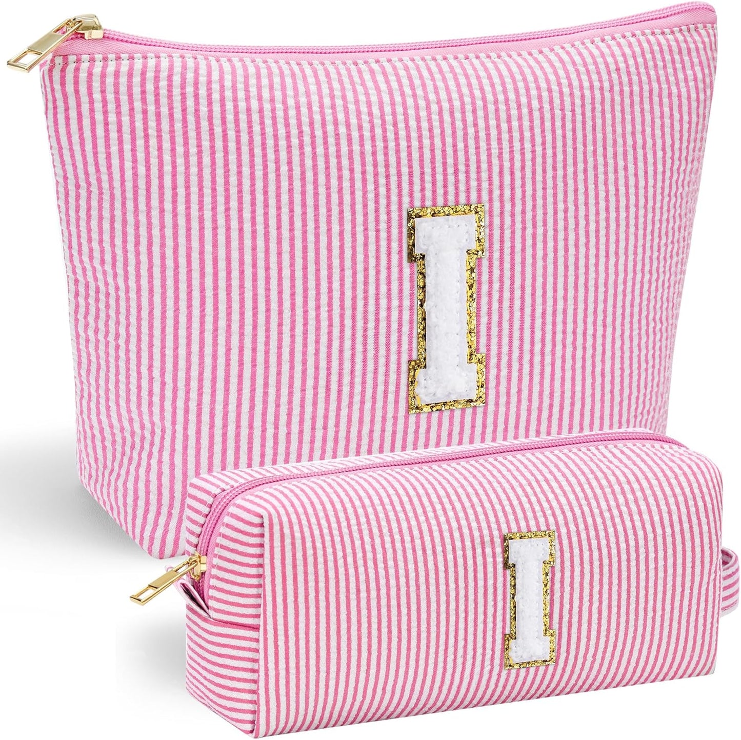 YOOLIFE Mom Birthday Gifts for Women, Personalized Monogram Makeup Bag Cosmetic Bag Travel Toiletry