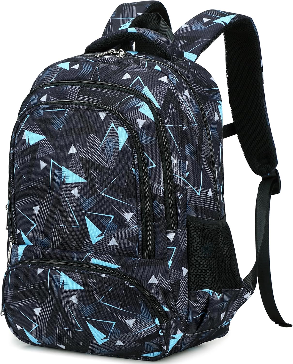 abshoo Lightweight Kids Backpack For School Boys Bookbag Kindergarten Elementary School Bags (Geometry Black-B)