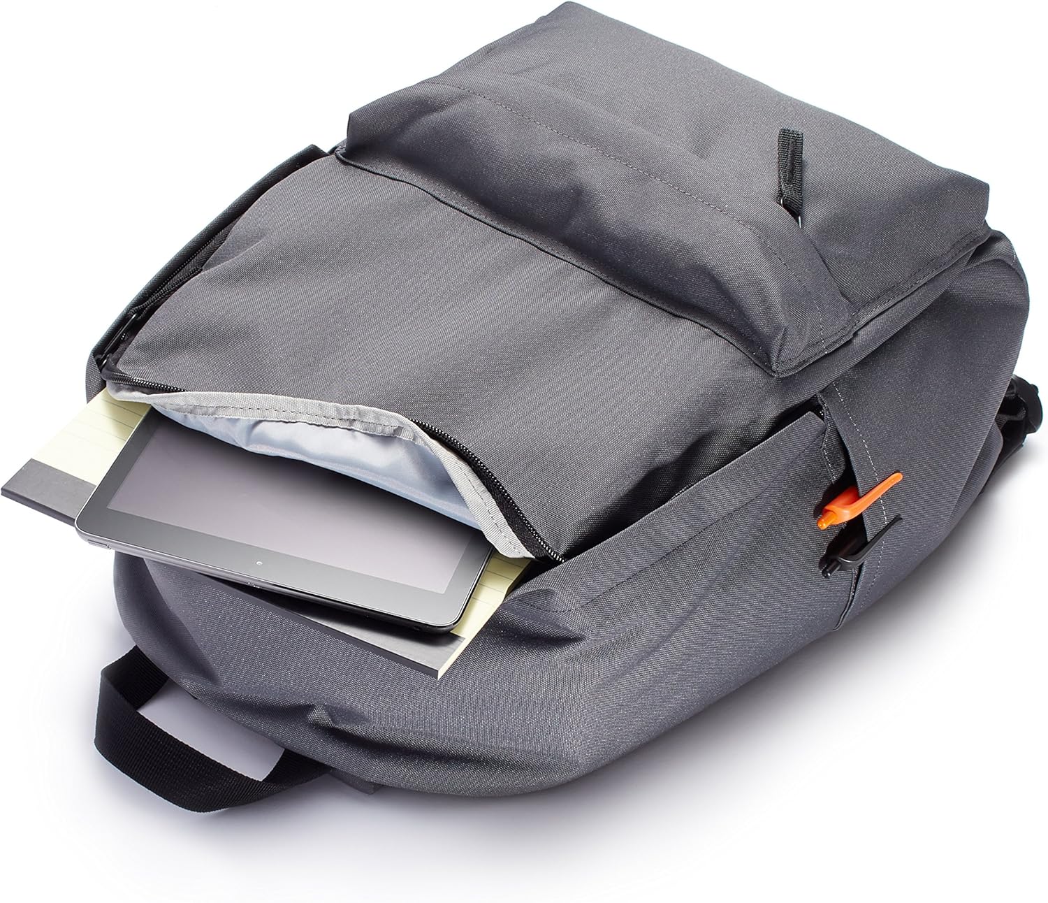 Amazon Basics Classic School Backpack - Grey