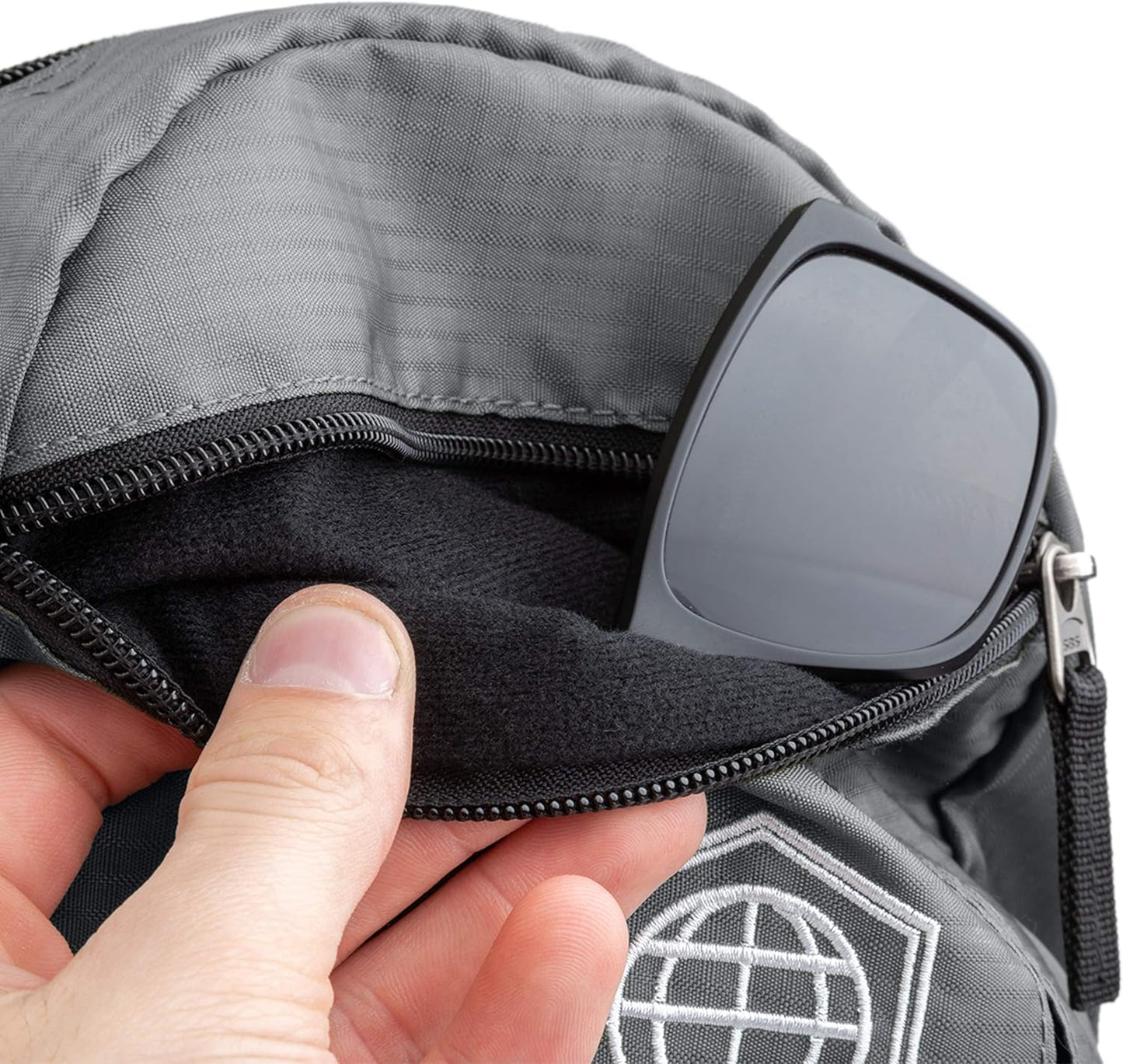 TRIPPED Travel Gear Granite Grey 35L Foldable Backpack, Lightweight, Packable, with Padded Shoulder