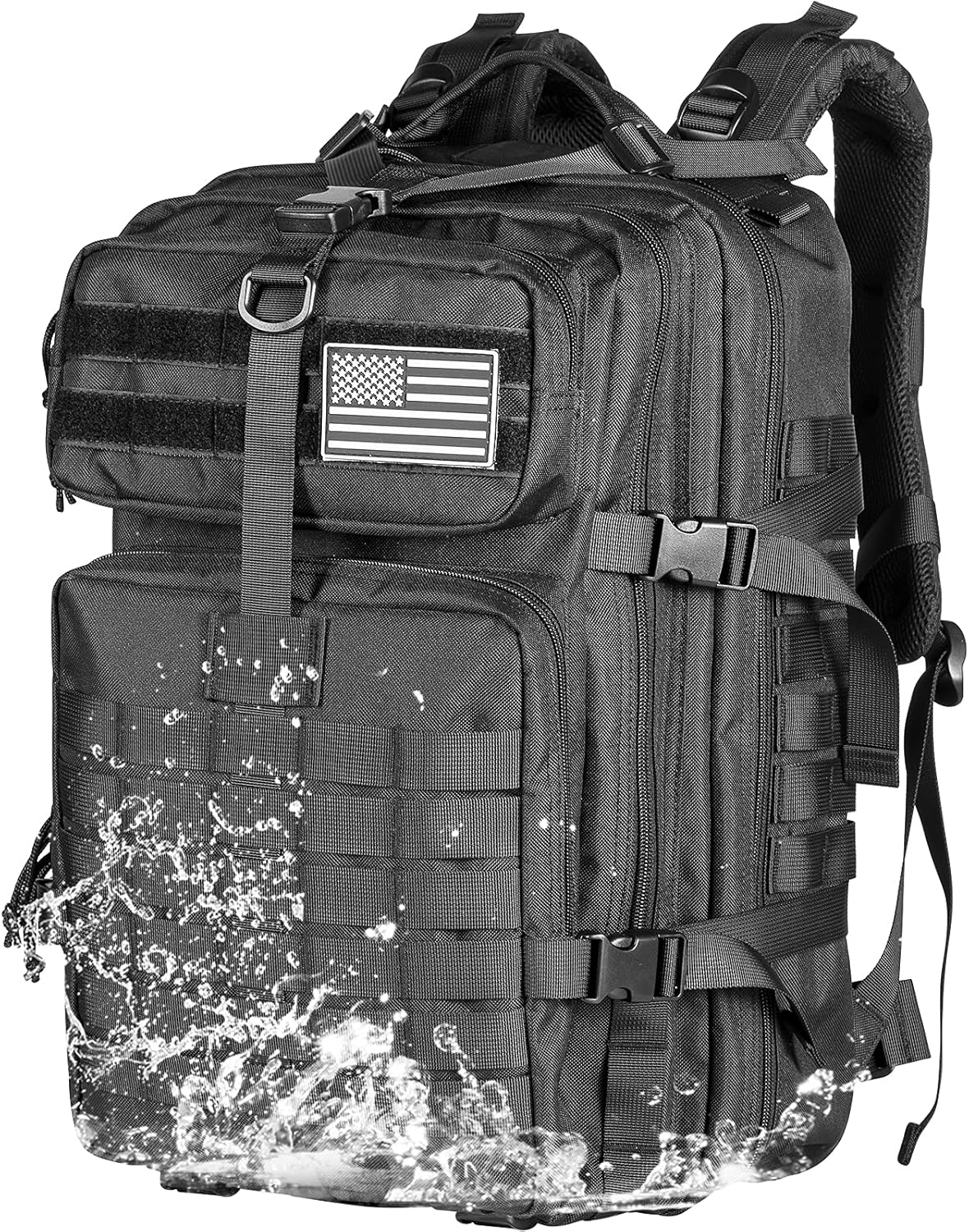 Himal Military Tactical Backpack - Large Army 3 Day Assault Pack Molle Bag Rucksack,40L