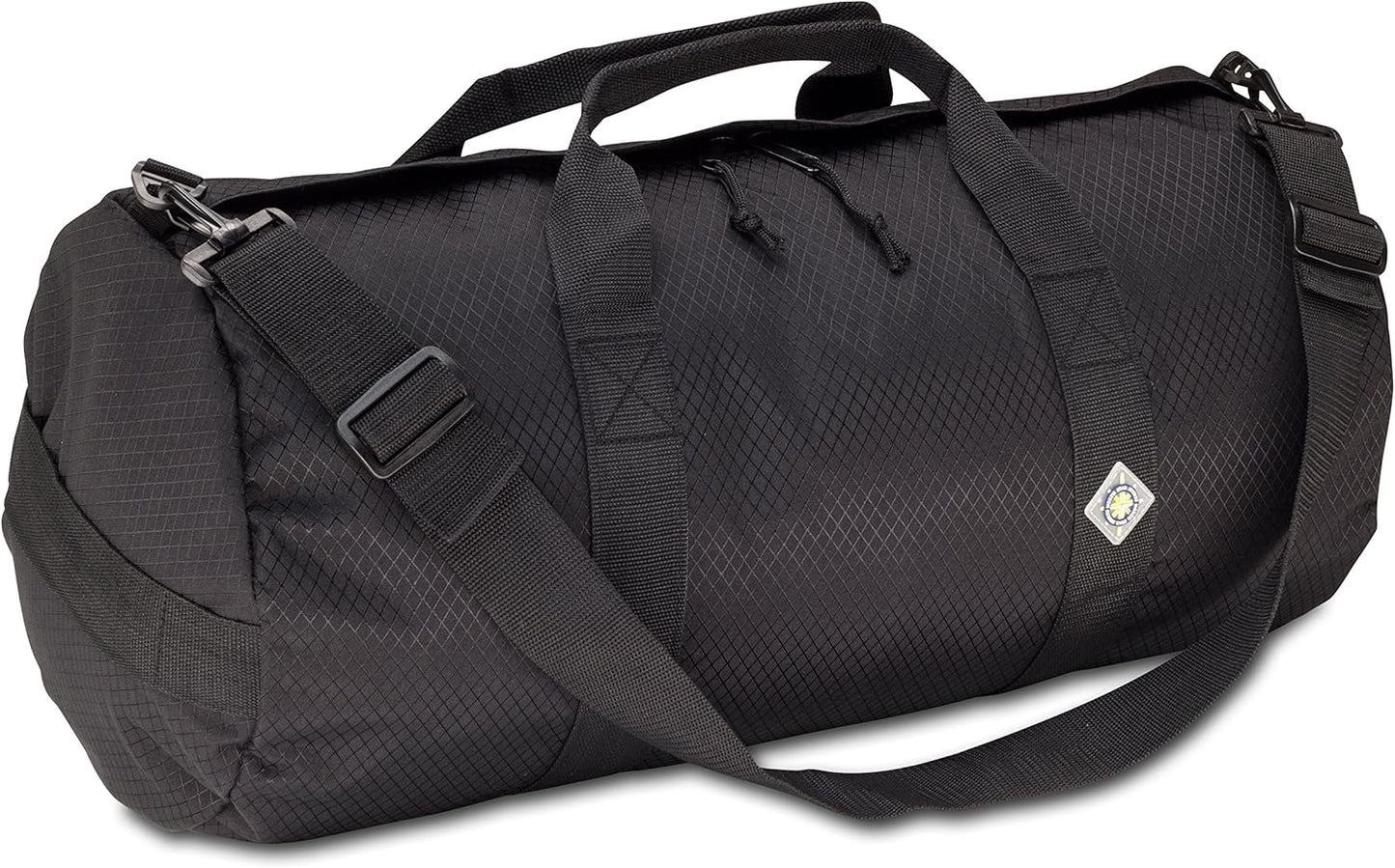 Diamond Ripstop Duffle Bags, Ultra Tough & Tear Resistant, Reinforced Stitching, Weatherproof, Packable Foldable Duffle Bag for Traveling