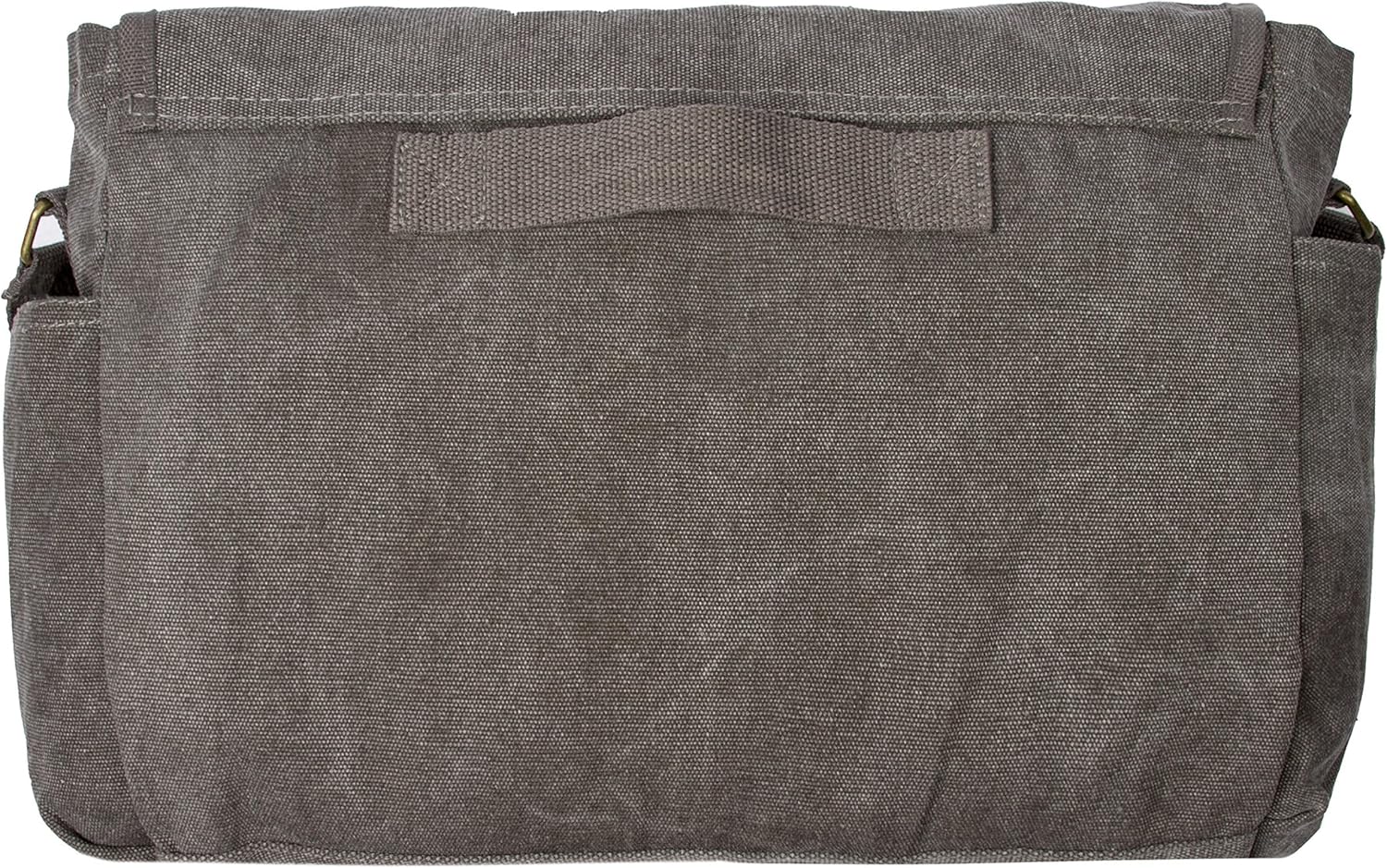 Sweetbriar Classic Vintage Messenger Bag - Original Heavyweight Cotton Canvas Shoulder Bag with
