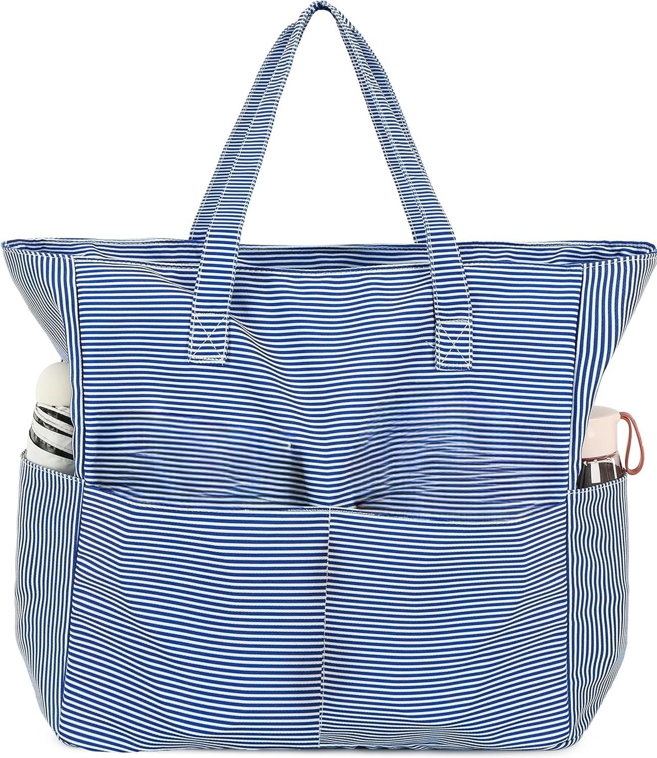 Bluboon Waterproof Beach Tote Pool Bags for Women Ladies Extra Large Carry On Bag With Wet Compartment for Weekender Travel