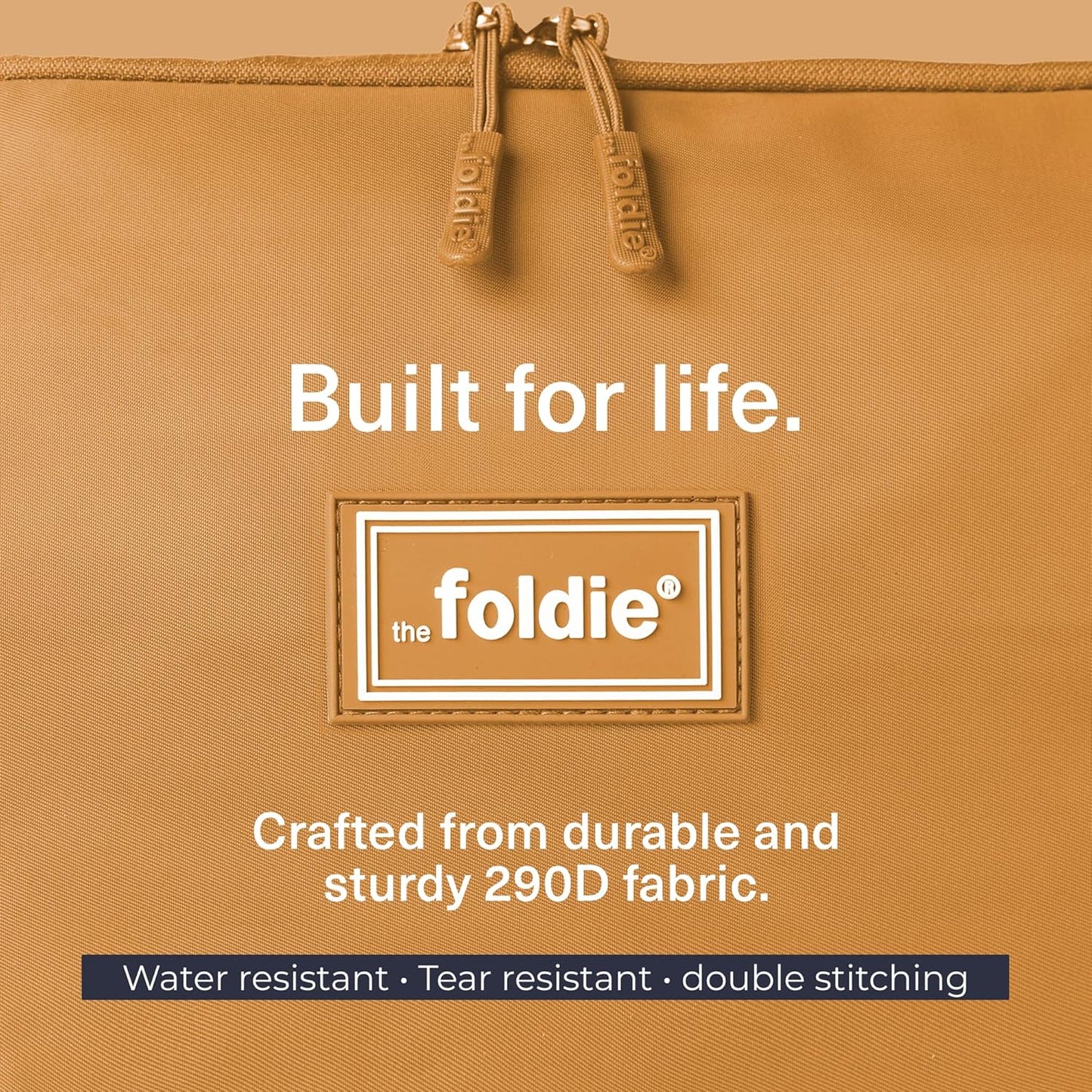 The Foldie Foldable Travel Bag for Women - 40L Weekender Bag with Multiple Pockets - Carry On Expendable Travel Bag