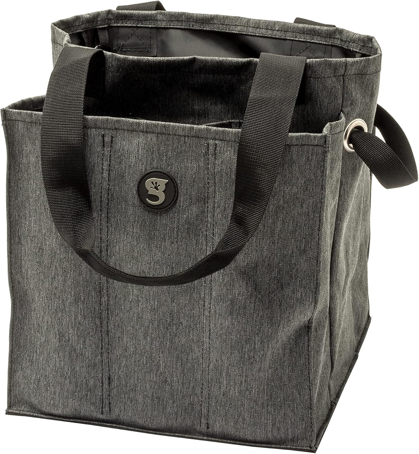 geckobrands 7 Pocket Market Tote Bags - Lightweight Multipurpose Organizer Pool Beach Travel Grocery Bag Multiple Pockets