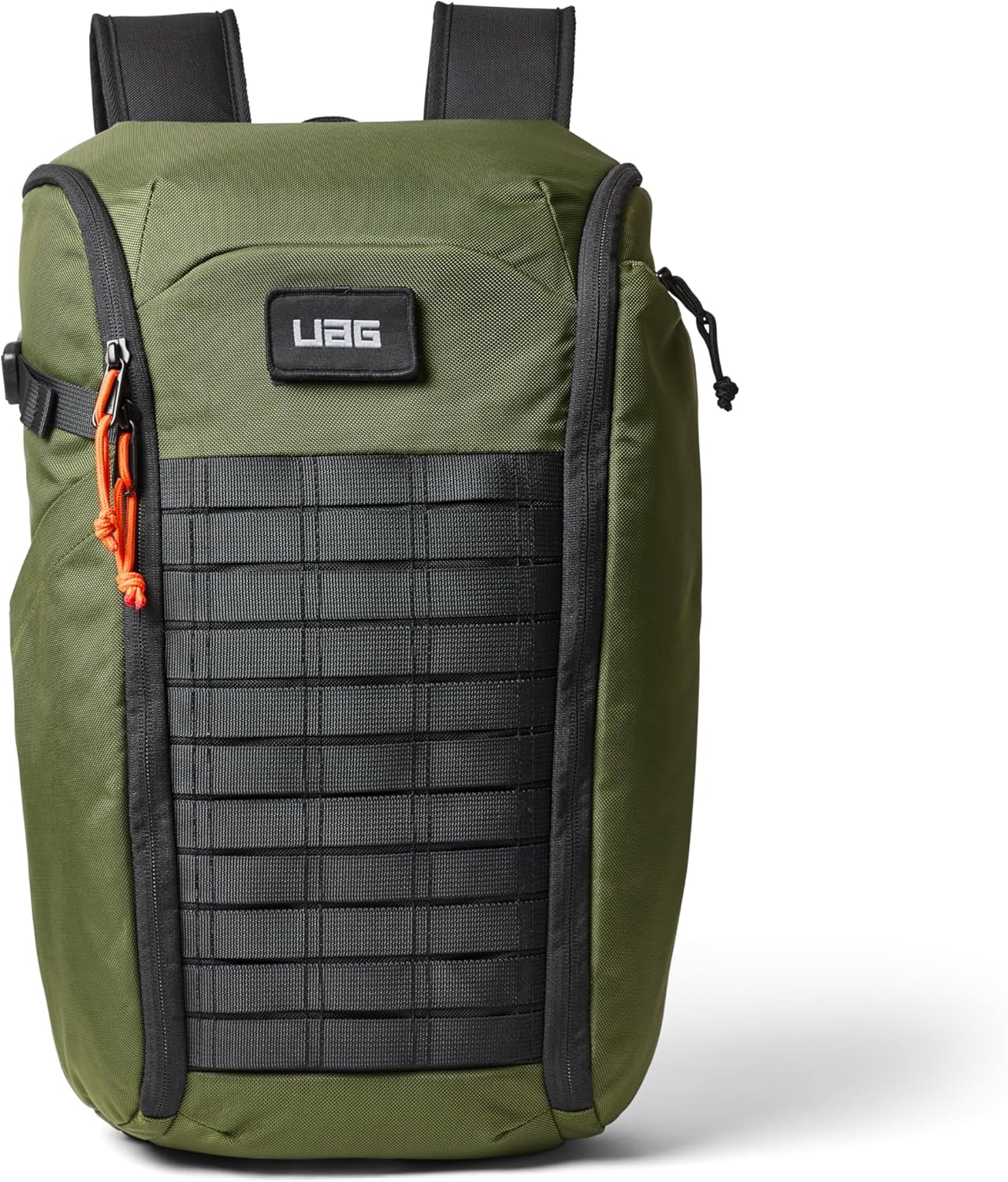 URBAR ARMOR GEAR UAG 20-Liter Laptop Backpack - Lightweight Travel Carry-on Luggage Daypack Fits up to 16" Laptop, Civilian Olive Drab/Orange
