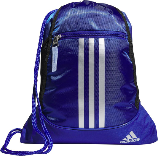 adidas Alliance Sackpack – Drawstring Backpack Small Bag for Men and Women