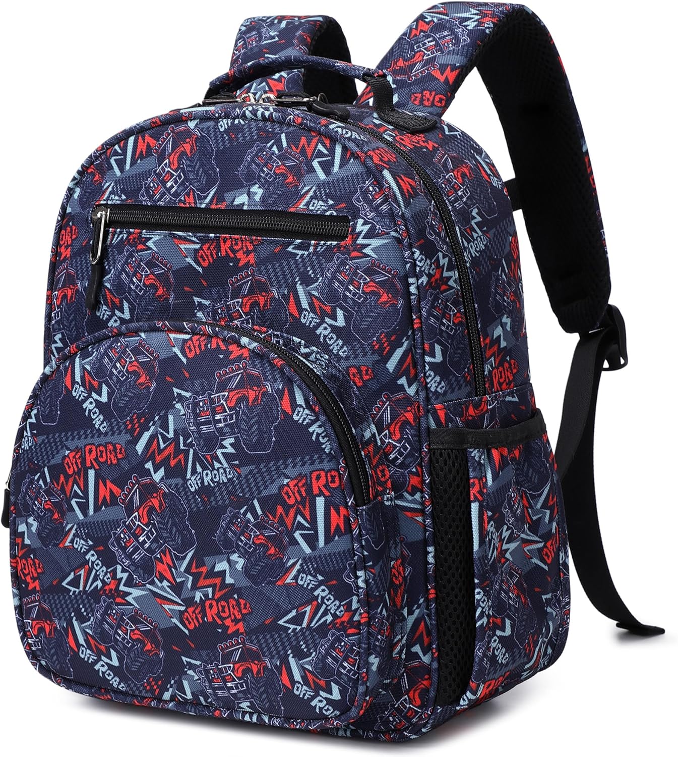abshoo Cute Mini Toddler Backpacks for Boys Little Kids Bookbag Preschool backpack (Cars Navy Blue)