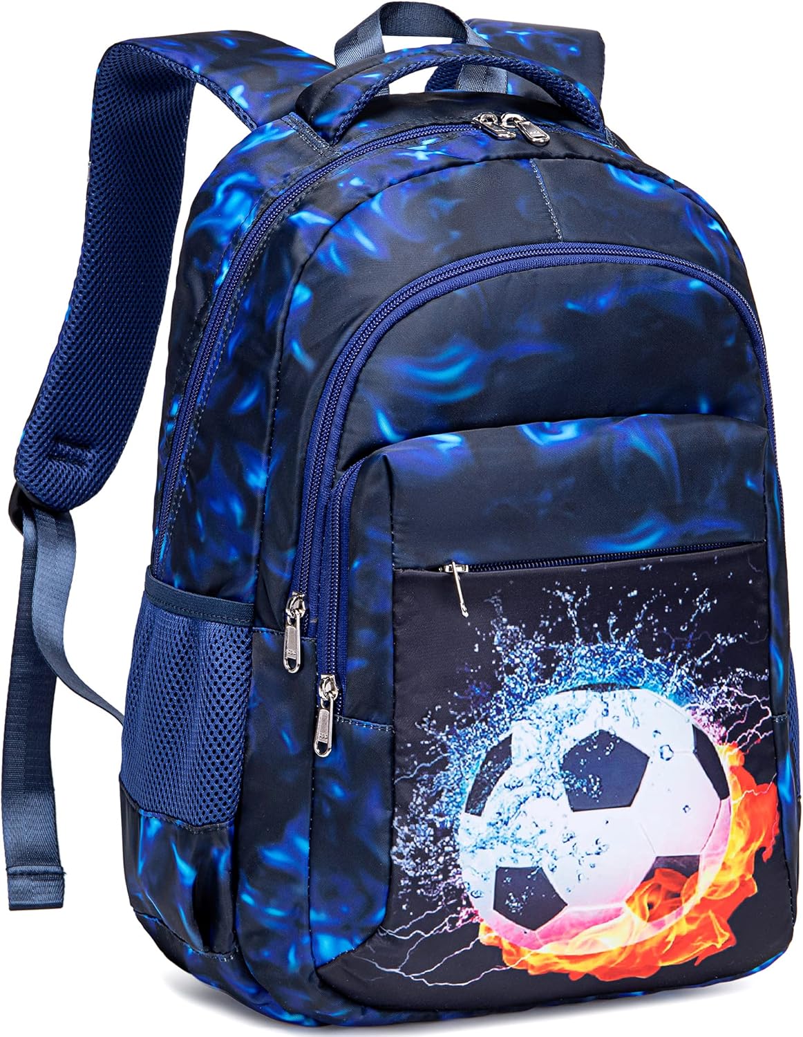 LEDAOU School Backpack for Boys Girls Kids Bookbag Elementary Primary Middle School Bag Travel Back Pack for Ages 6-14