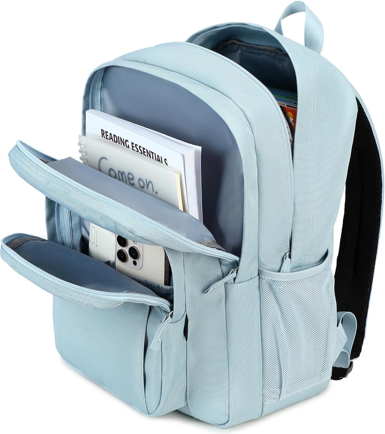abshoo Classical Basic Travel Backpack For School Water Resistant Bookbag