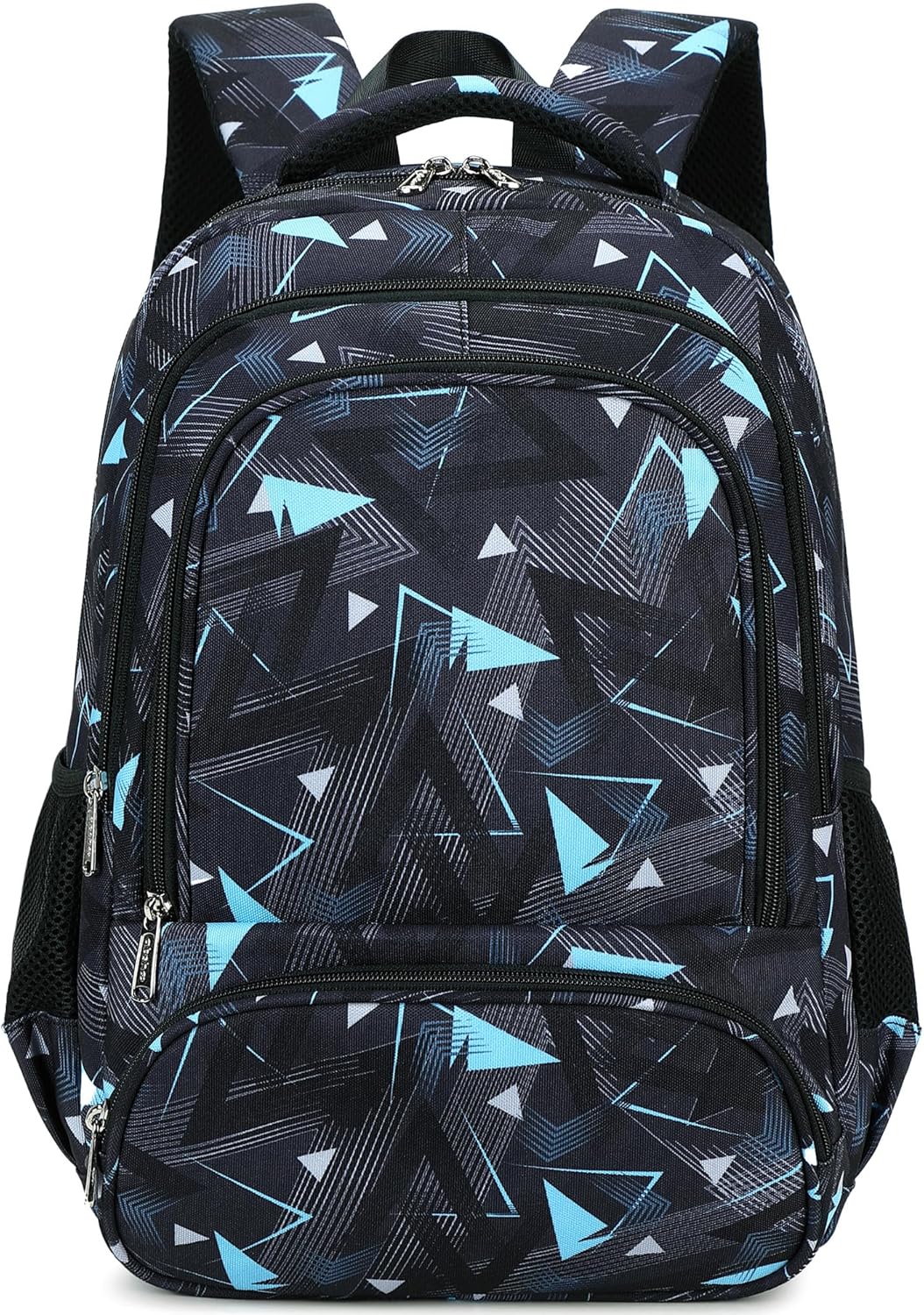 abshoo Lightweight Kids Backpack For School Boys Bookbag Kindergarten Elementary School Bags (Geometry Black-B)