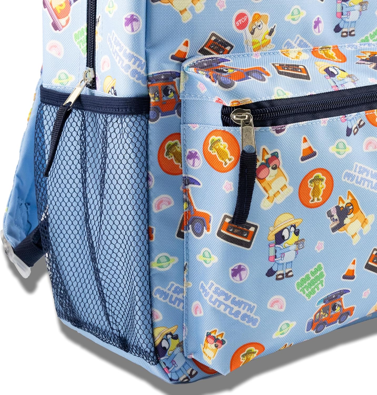 Bluey Backpack for Kids | Bluey Bookbag for Girls, Boys, Unisex School Bag | Toddler Travel Bag, Cute Lightweight Bag for School | Ages 3+