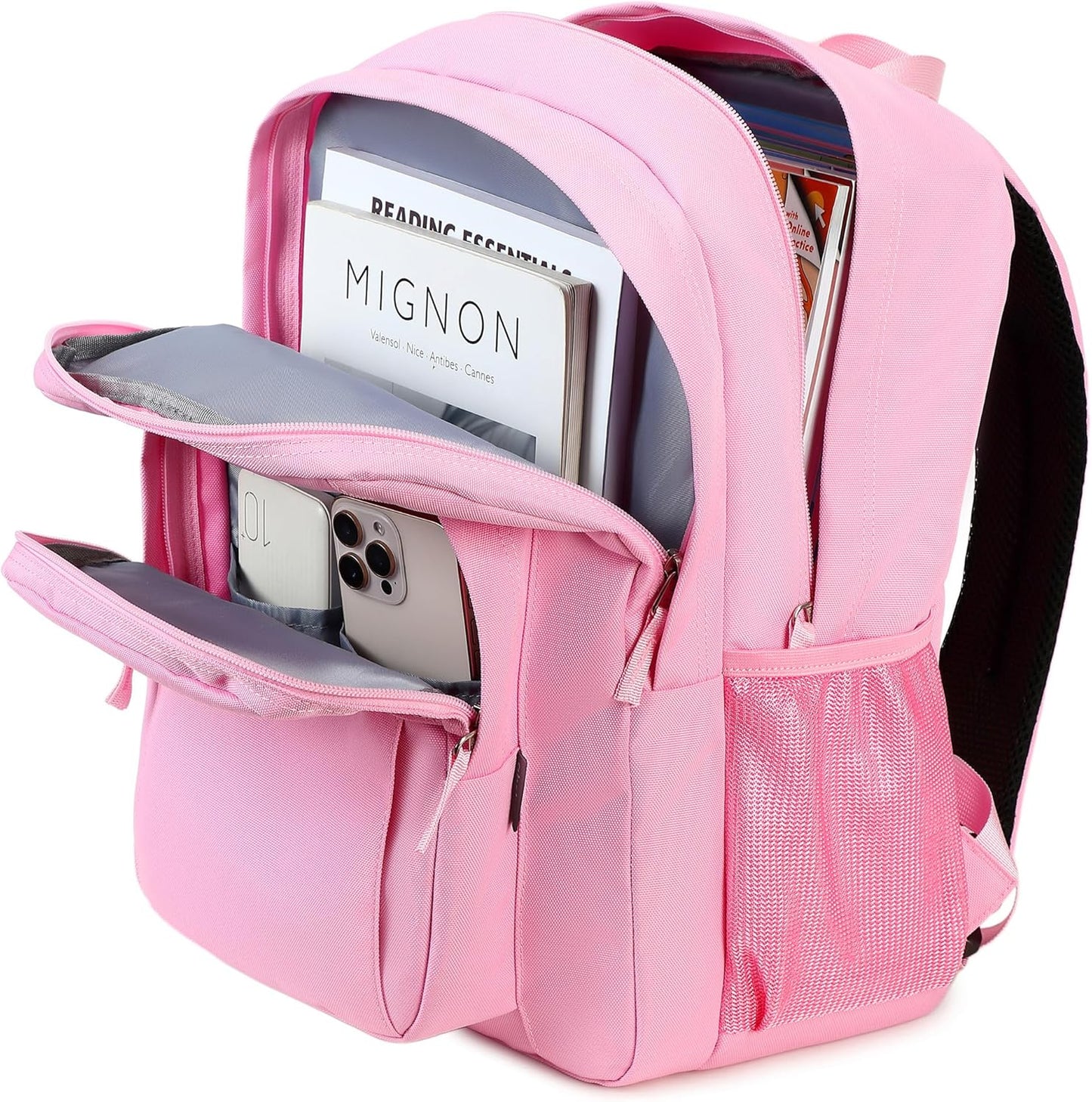 abshoo Classical Basic Travel Backpack For School Water Resistant Bookbag