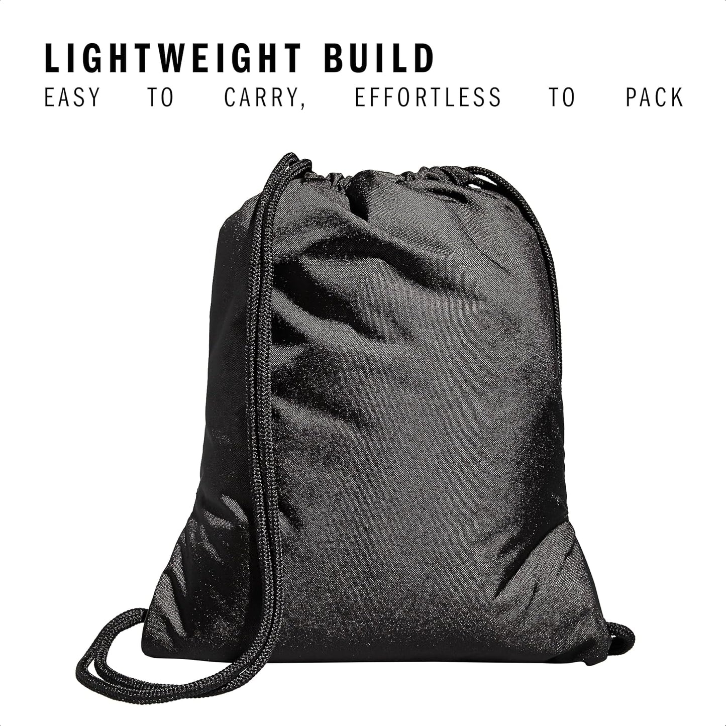 adidas Alliance Sackpack – Drawstring Backpack Small Bag for Men and Women