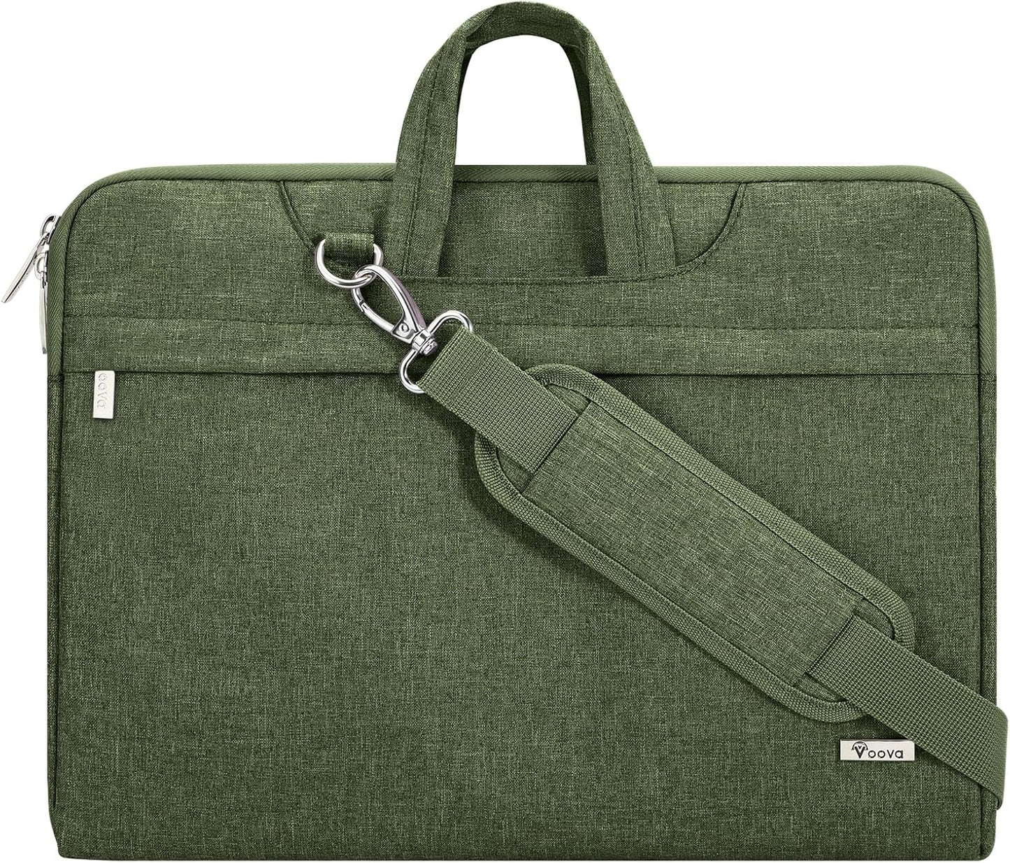 Voova Laptop Case 13 14 15 16 17 Inch with Shoulder Strap, Waterproof Laptop Sleeve Slim Briefcase