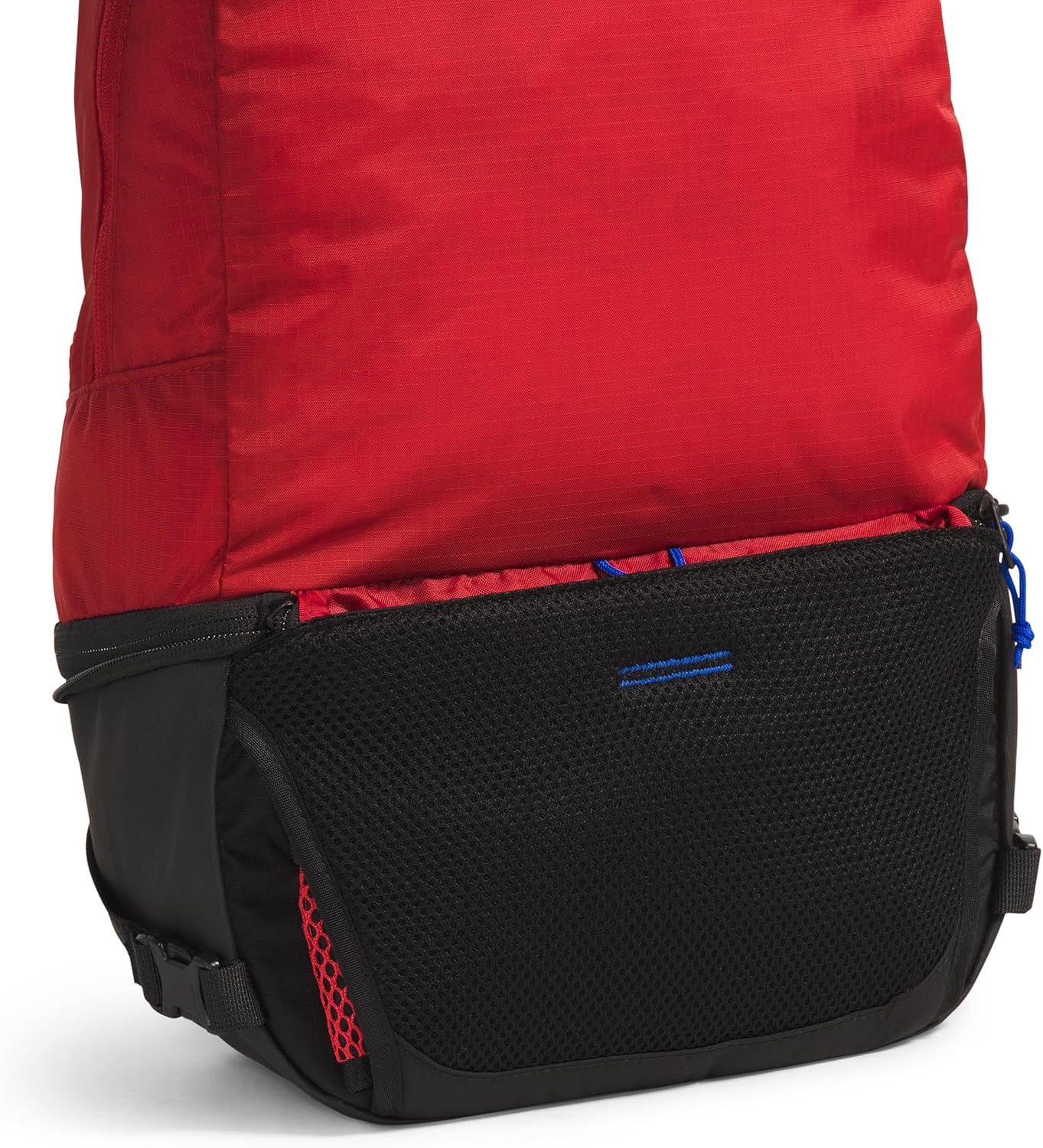 The North Face Borealis Convertible Pack | Commuter Laptop Backpack with Removable Lumbar Pack, Water Repellent Finish, TNF Red/TNF Black, One Size
